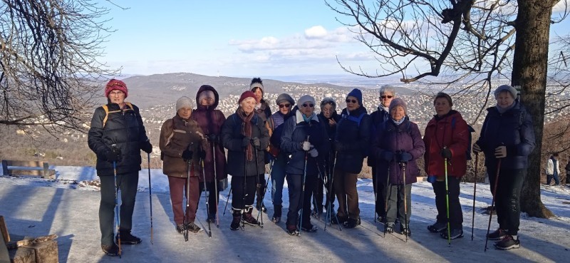 Évnyitó túra a Budai hegyekben, 2026.január 3.